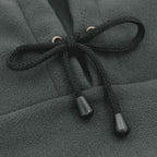 Close-up of the fleece fabric of the balaclava