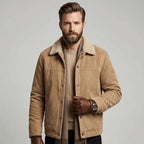 Men's Amsterdam jacket worn in town
