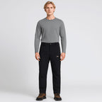 Thermal lining inside the men's ski trousers