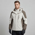 Zip out thermal liner of the men's 3 in 1 jacket
