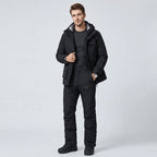 Men's ski salopettes with adjustable braces