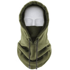 Unisex fleece balaclava, side view