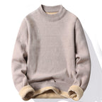 Men's fleece jumper in grey
