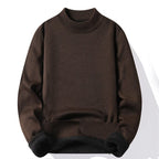 Close-up of the fleece backing on the men's jumper